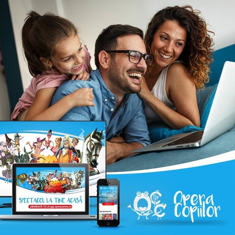 bilete Opera Comica la tine acasa