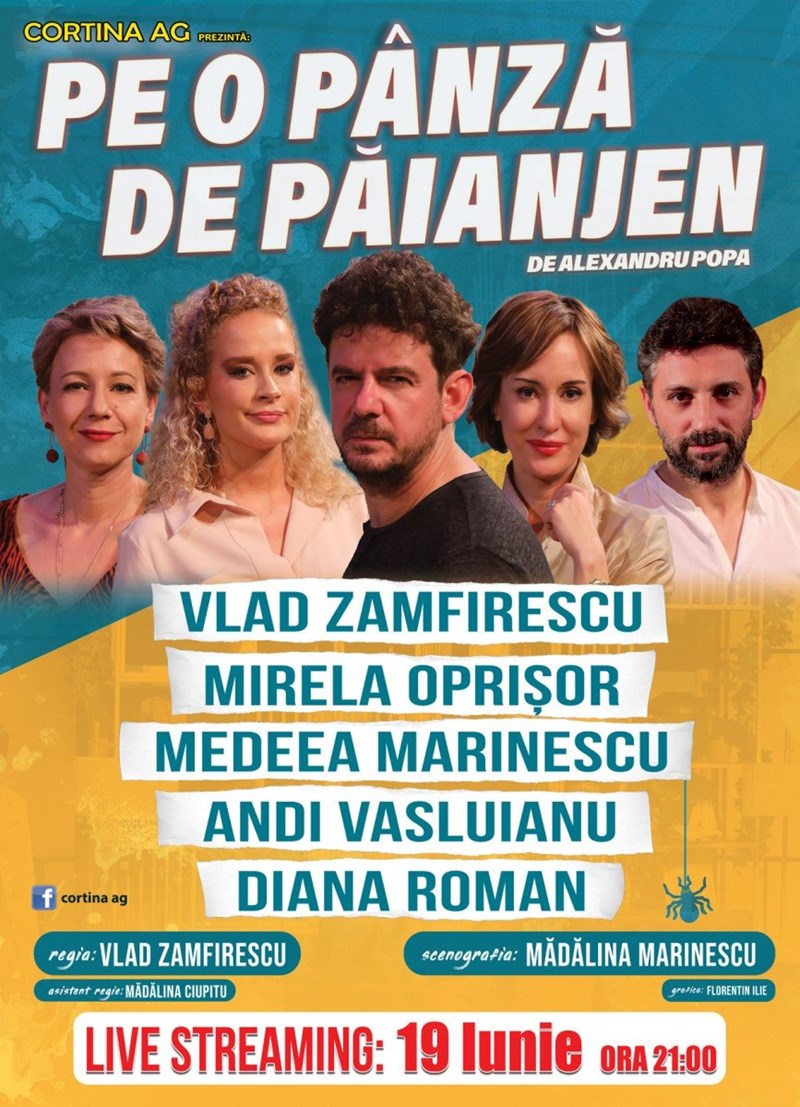 bilete Pe o panza de paianjen Live Streaming