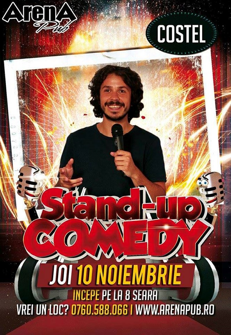 bilete Stand- Up Comedy - Costel at Arena Pub Regie