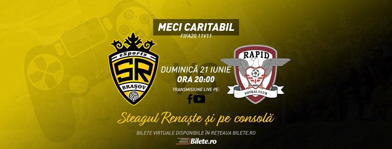 bilete SR Brasov vs FC Rapid Bucuresti