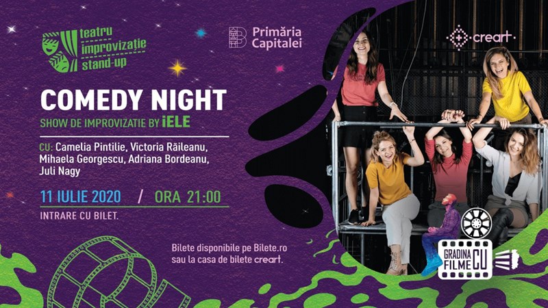 bilete Impro Comedy Show cu Trupa iELE