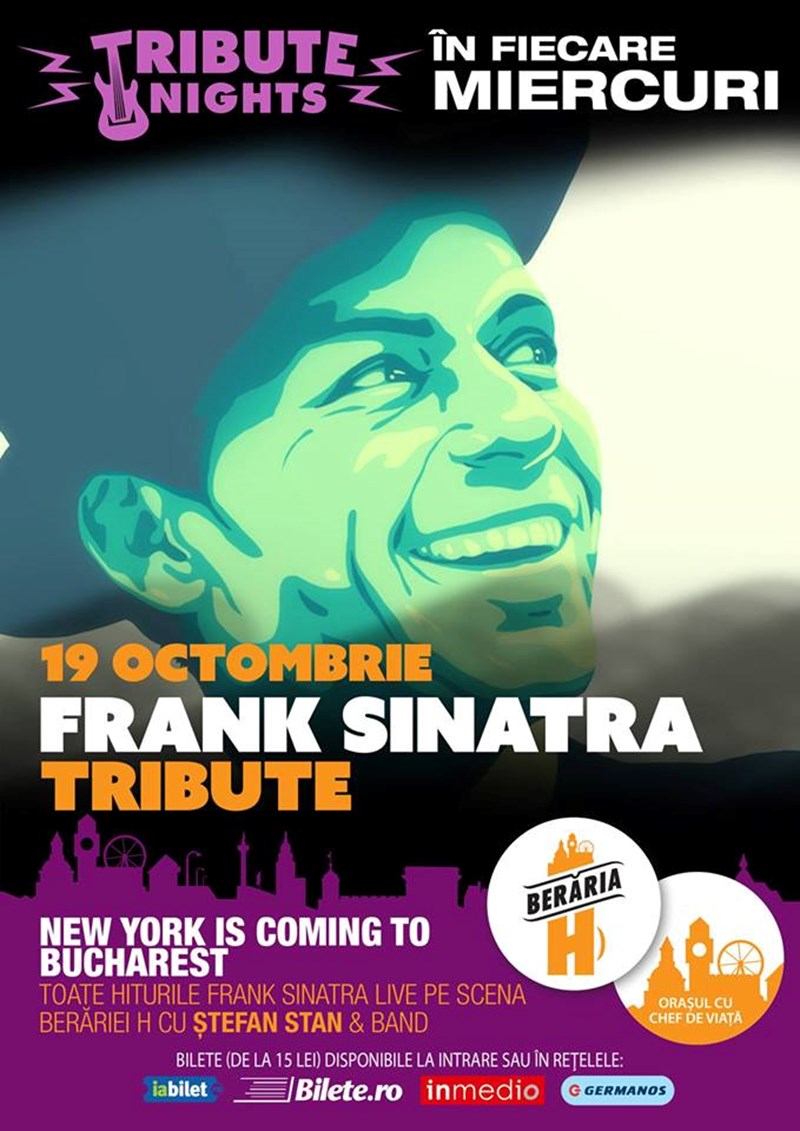 bilete Frank Sinatra Tribute cu Stefan Stan