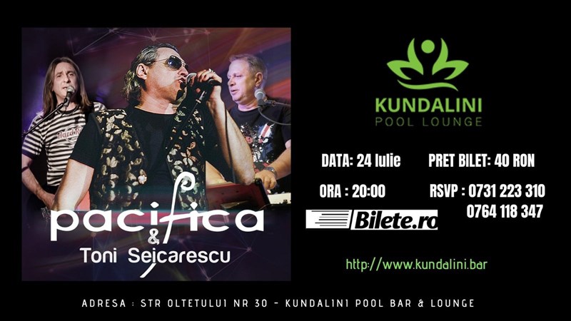 bilete Concert Pacifica & Toni Seicarescu
