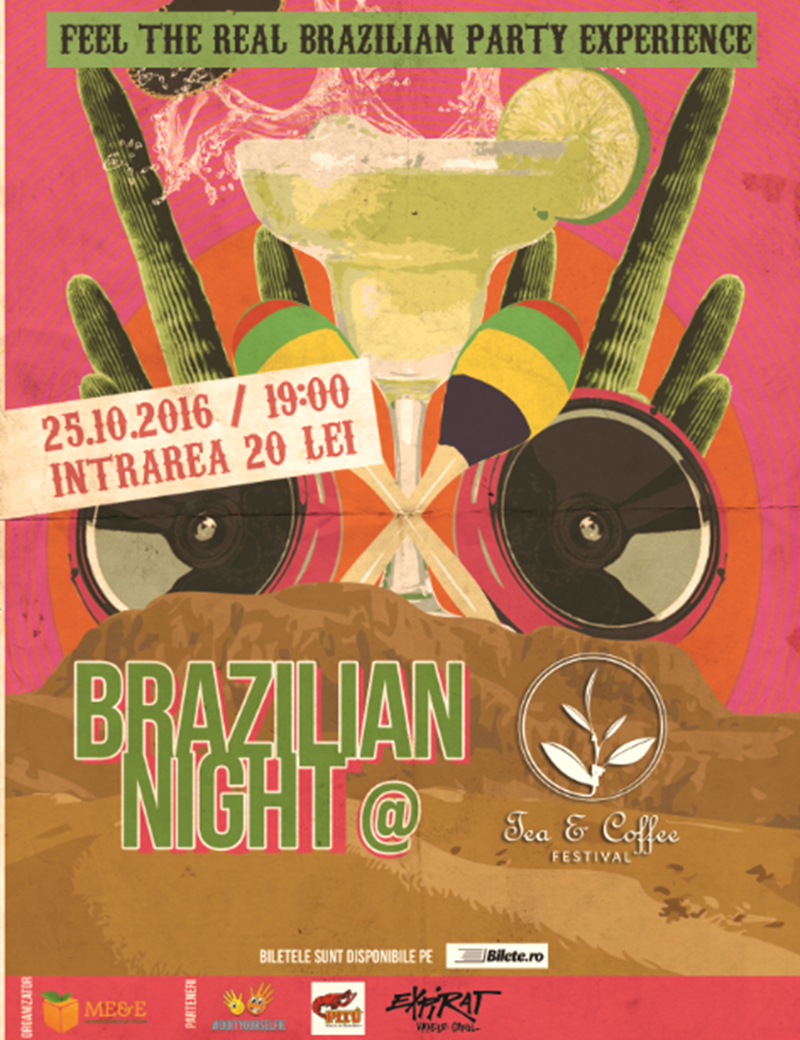 bilete Seara braziliana Tea & Coffee Festival