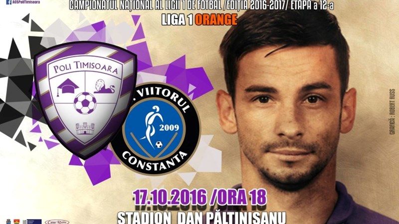 bilete Poli Timisoara - F.C.Viitorul