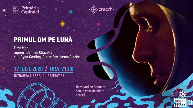 bilete Proiectie de Film - Primul om pe luna