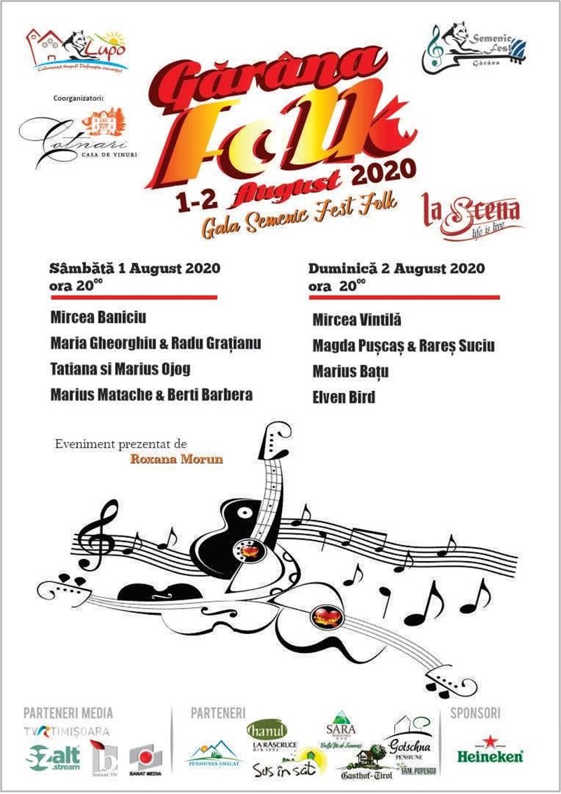 bilete Gala Semenic Fest Folk