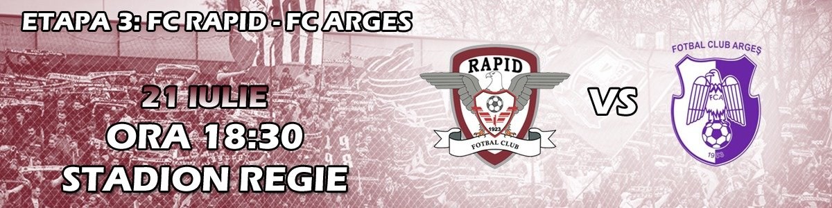 bilete FC Rapid 1923 - FC Arges
