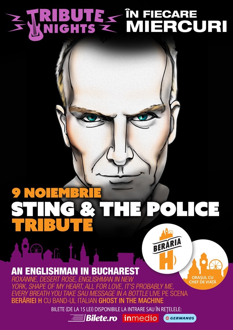 bilete Sting & The Police Tribute