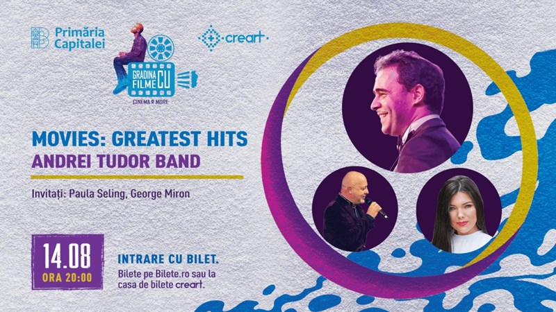 bilete Concert Andrei Tudor Band - Movies: Greatest Hits