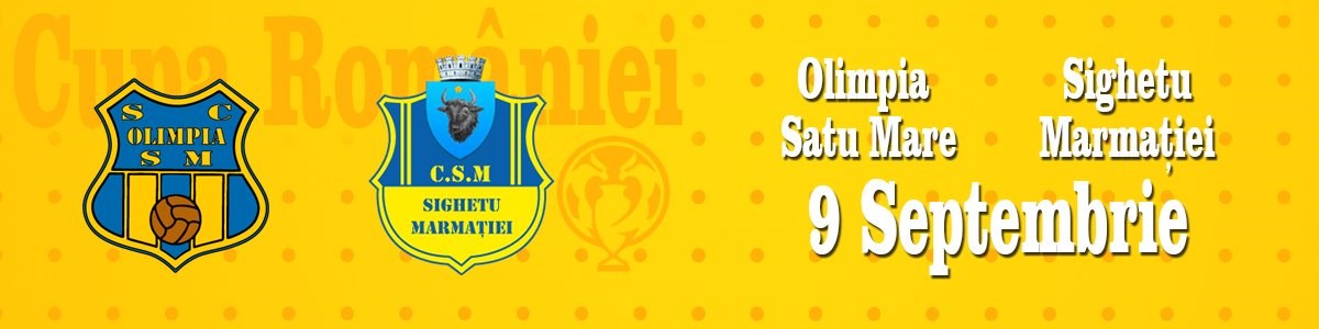bilete Olimpia Satu Mare - Sighetu Marmatiei Cupa Romaniei