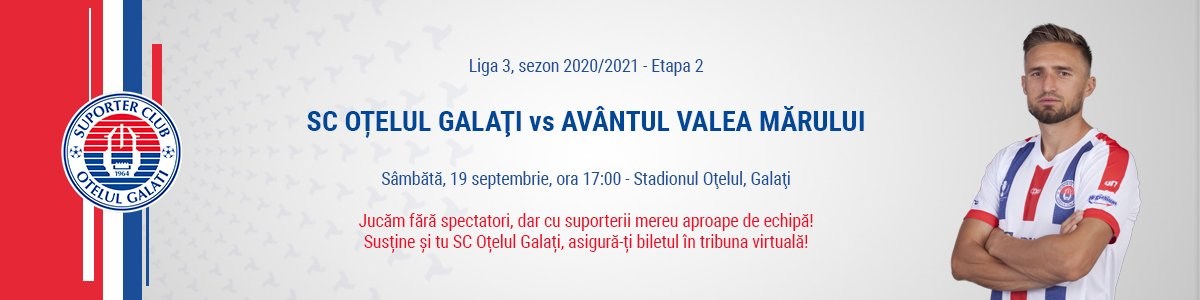 bilete SC Otelul Galati - Avantul Valea Marului