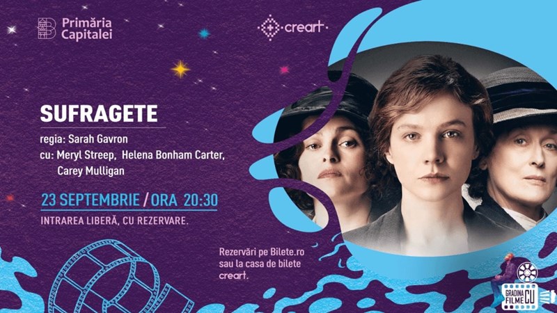 bilete Proiectie Film – Sufragete