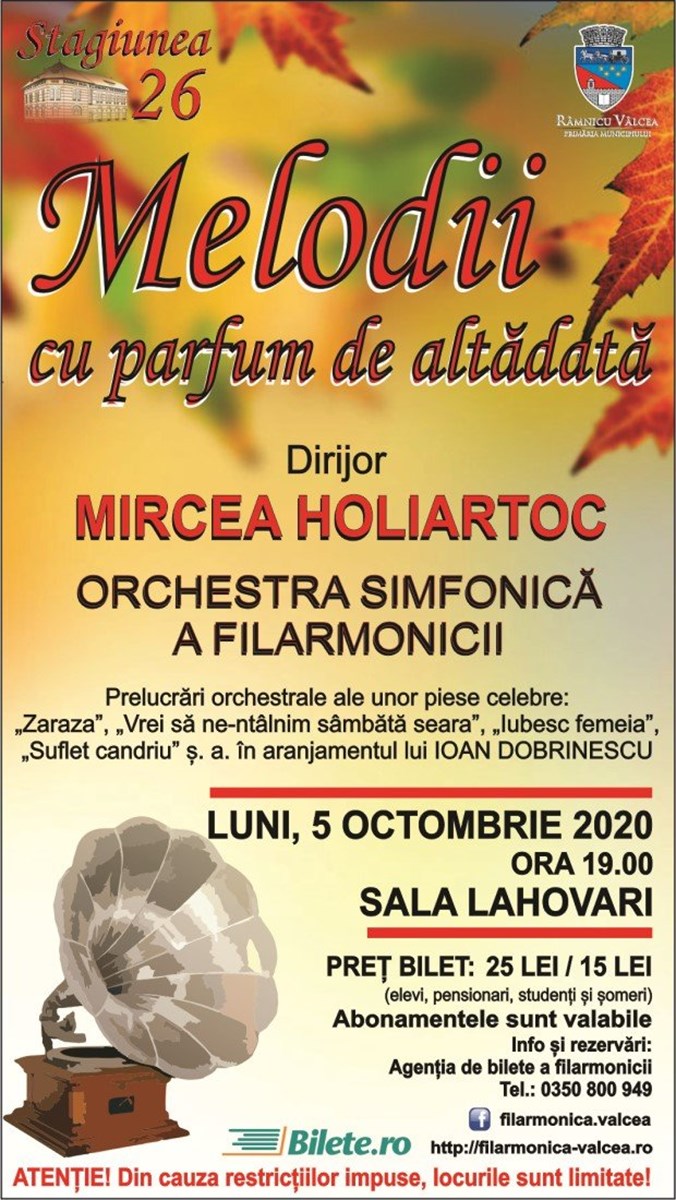 bilete Melodii cu parfum de altadata