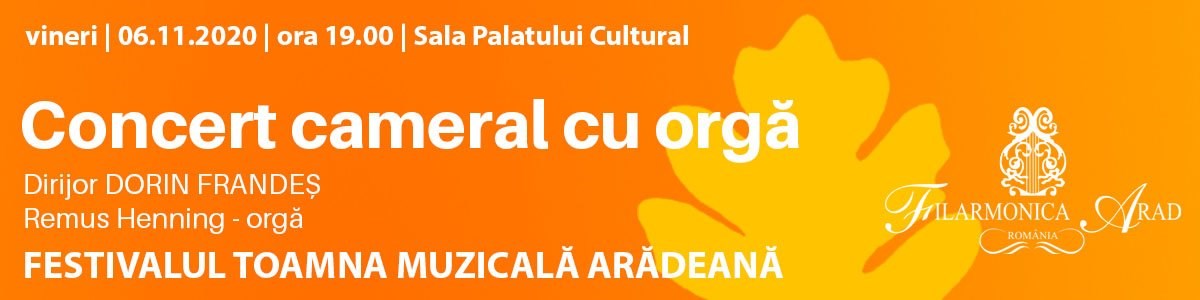 bilete Concert cameral cu orgă