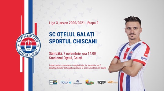 bilete SC Otelul Galati - Sportul Chiscani