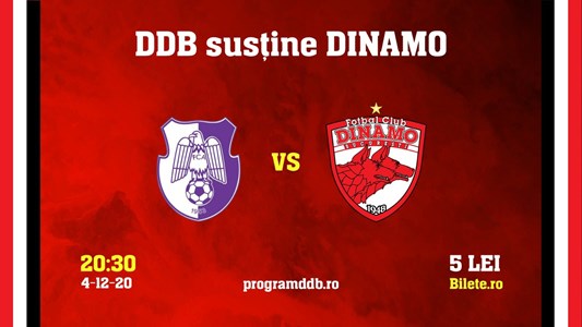 bilete FC Arges - FC Dinamo