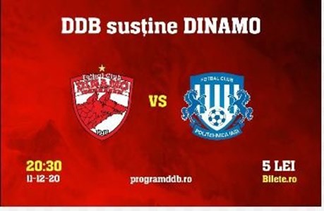 bilete FC DInamo - FC Politehnica Iasi