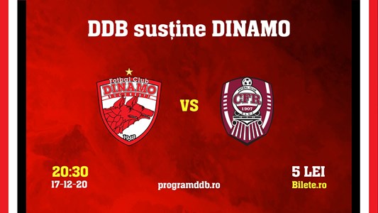 bilete FC Dinamo - CFR Cluj