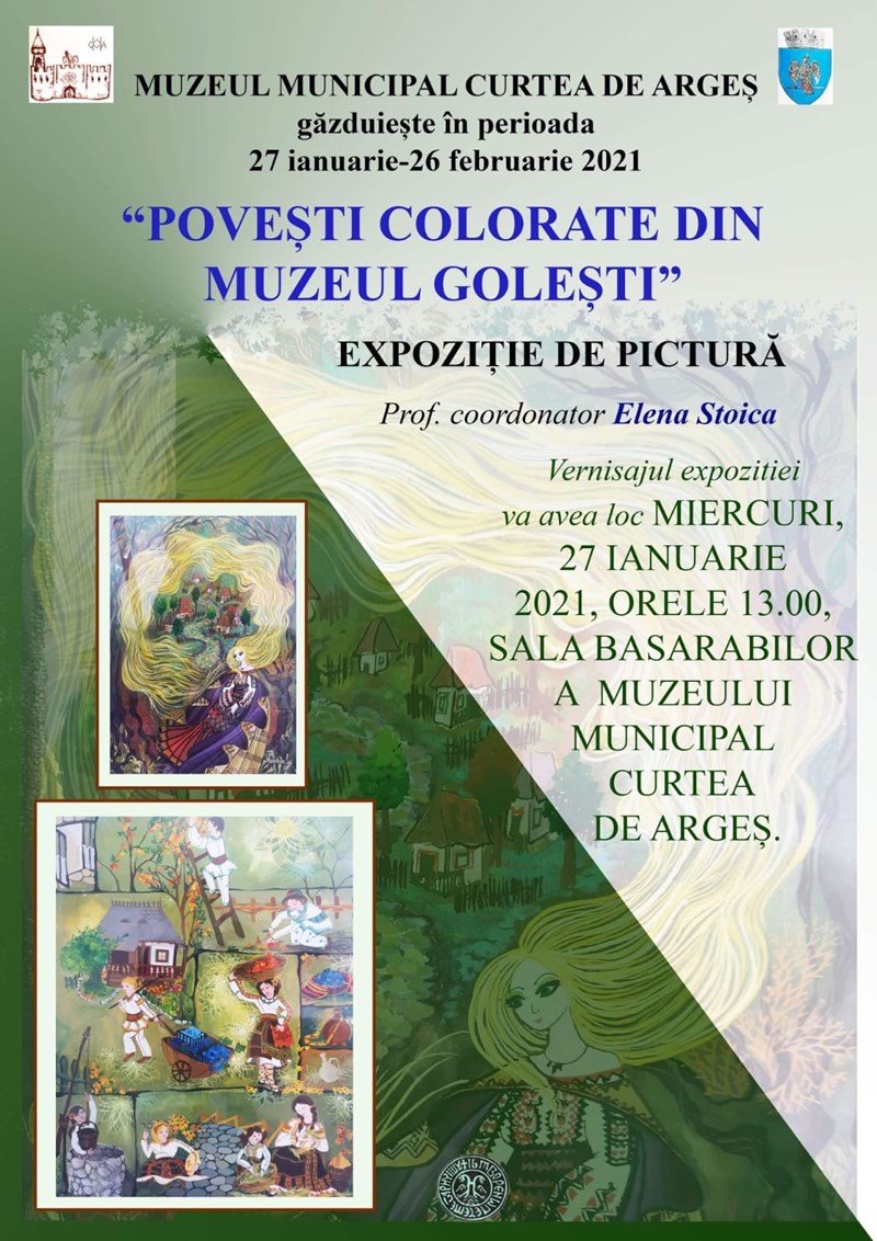 bilete Povesti colorate din Muzeul Golesti