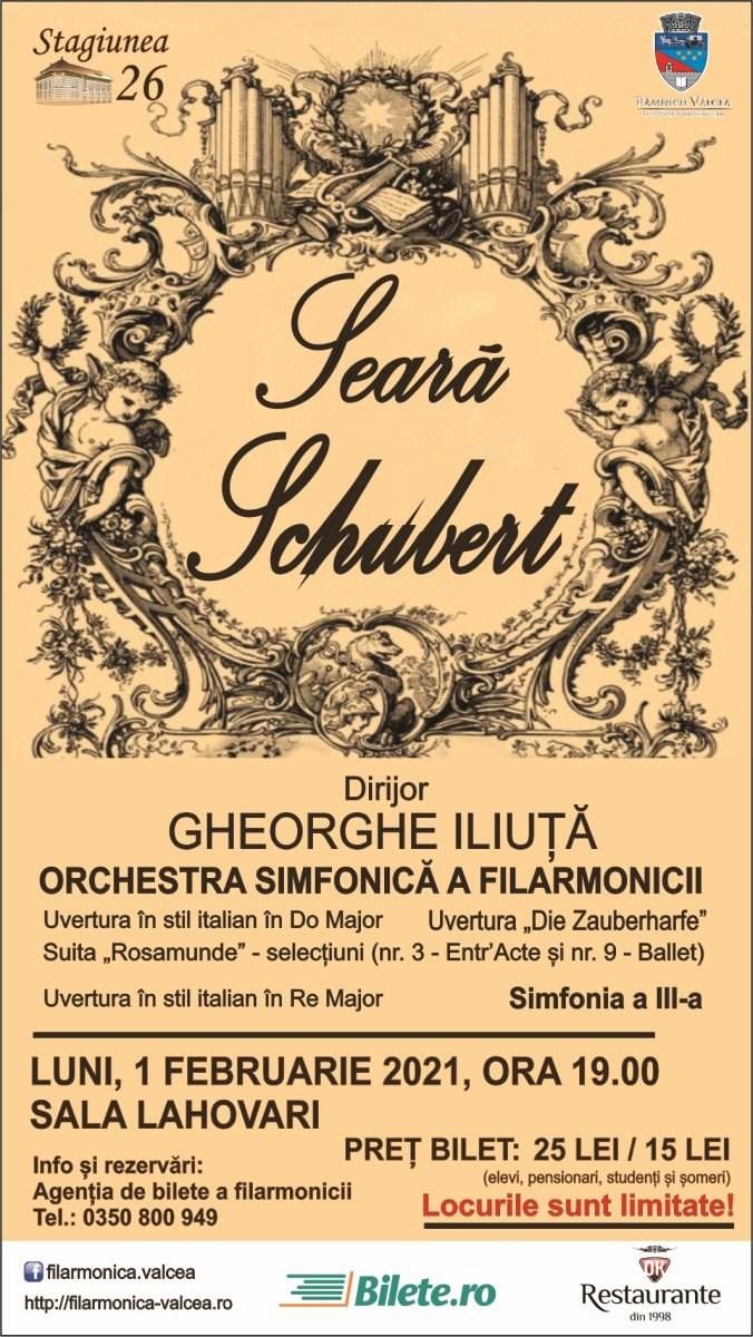 bilete Seara Schubert
