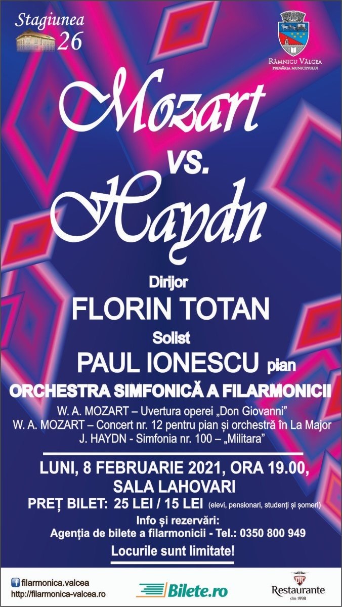 bilete Mozart vs Haydn