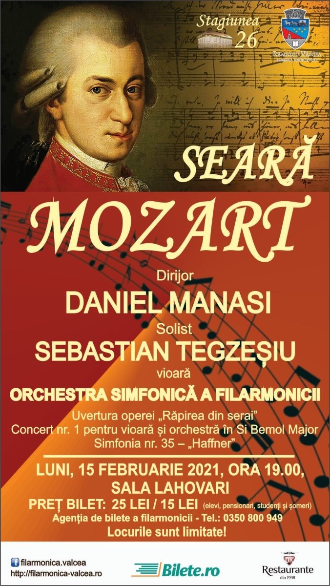 bilete Seara Mozart