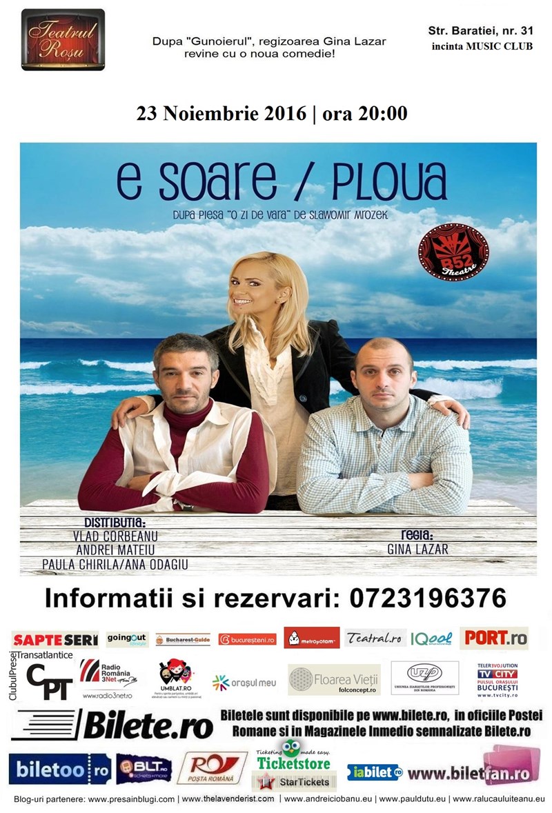 bilete E soare / Ploua