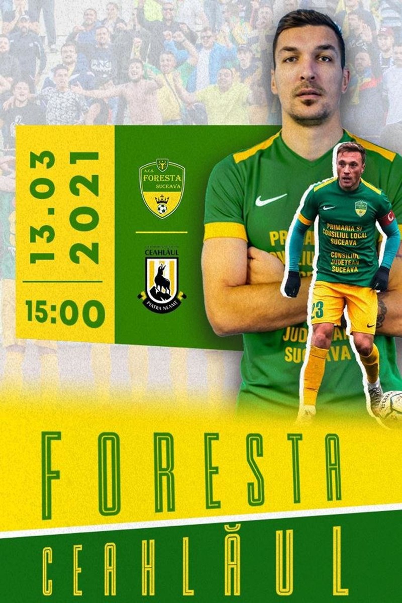 bilete ACS Foresta Suceava - Ceahlaul Piatra Neamt