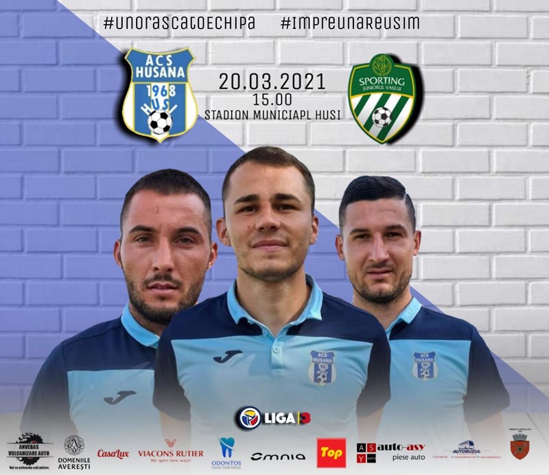 bilete ACS Husana Husi - Sporting Juniorul Vaslui