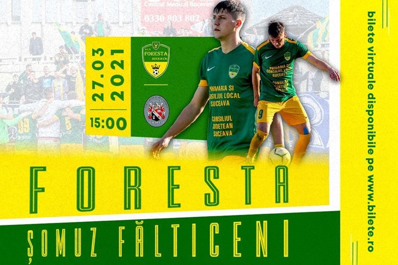 bilete ACS Foresta Suceava - ACS Somuz Falticeni