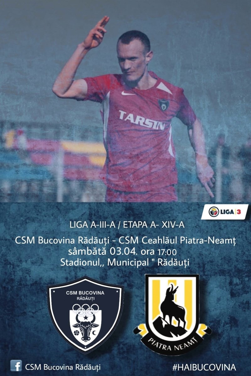 bilete CSM Bucovina Radauti - CSM Ceahlaul Piatra Neamt