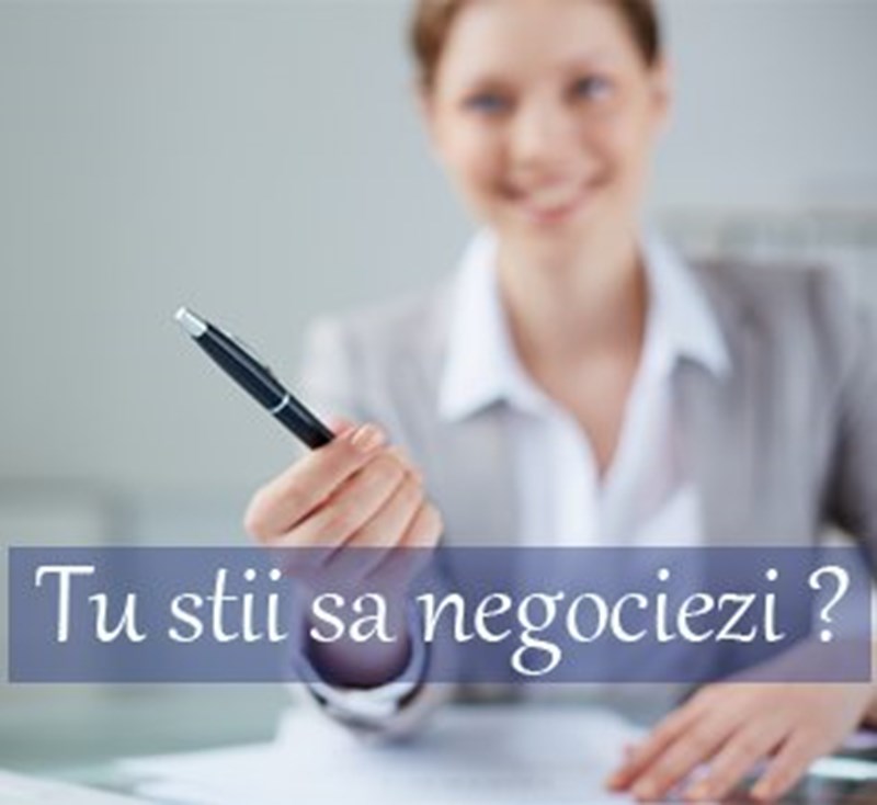 bilete Metode si tehnici eficiente in negociere