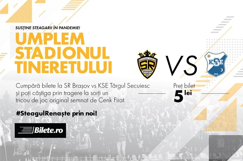 bilete SR Brasov - KSE Targul Secuiesc
