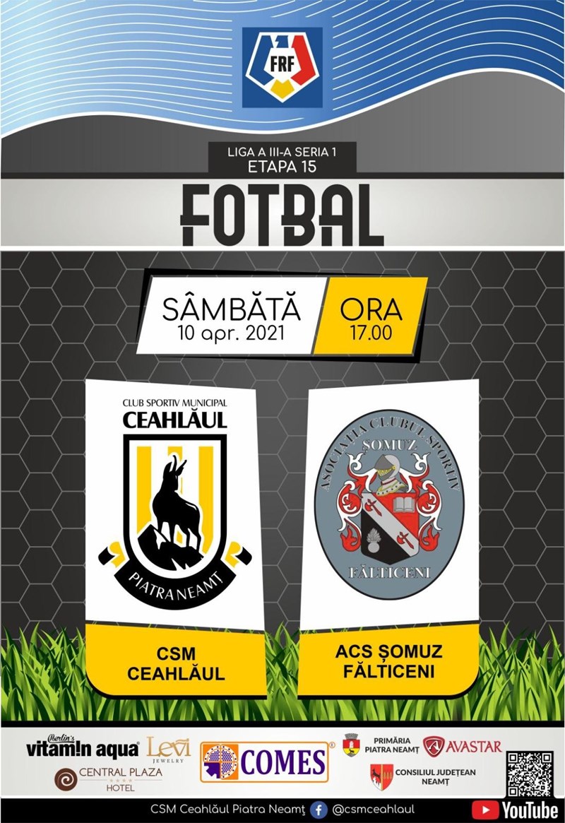 bilete CSM Ceahlaul Piatra Neamt - ACS Somuz Falticeni