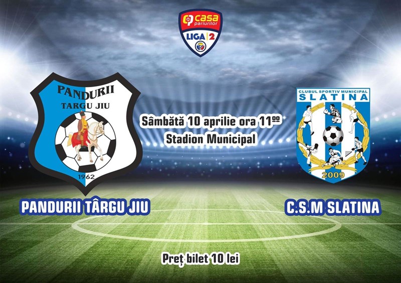bilete Pandurii Tg Jiu - CSM Slatina