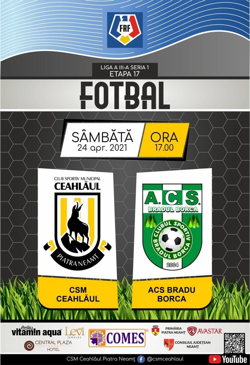 bilete CSM Ceahlaul Piatra Neamt - ACS Bradu Borca