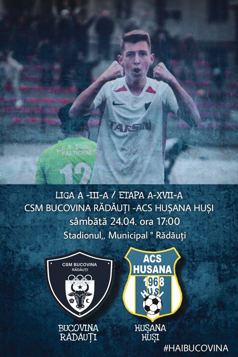 bilete CSM Bucovina Radauti - ACS Husana Husi