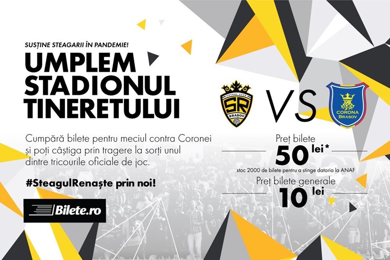 bilete SR Brasov - CSM Corona Brasov