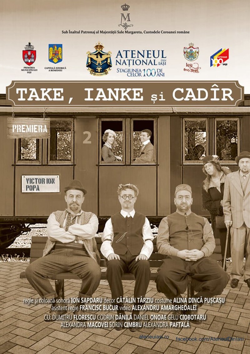 bilete Take, Ianke si Cadir - Ateneul Iasi