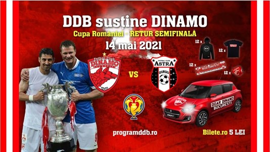 bilete Semifinalele Cupei Romaniei
