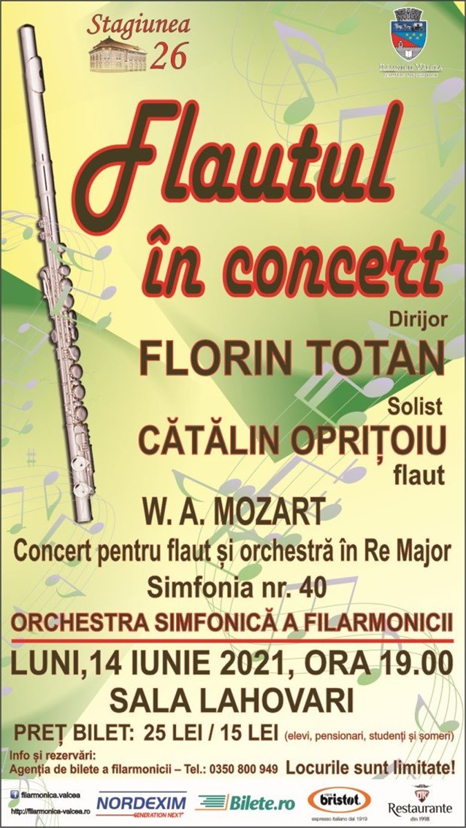 bilete Flautul in concert
