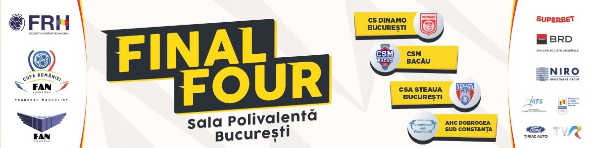bilete Final Four Cupa României FAN Courier – Handbal Masculin