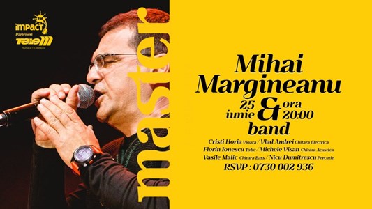 bilete Concert Mihai Margineanu