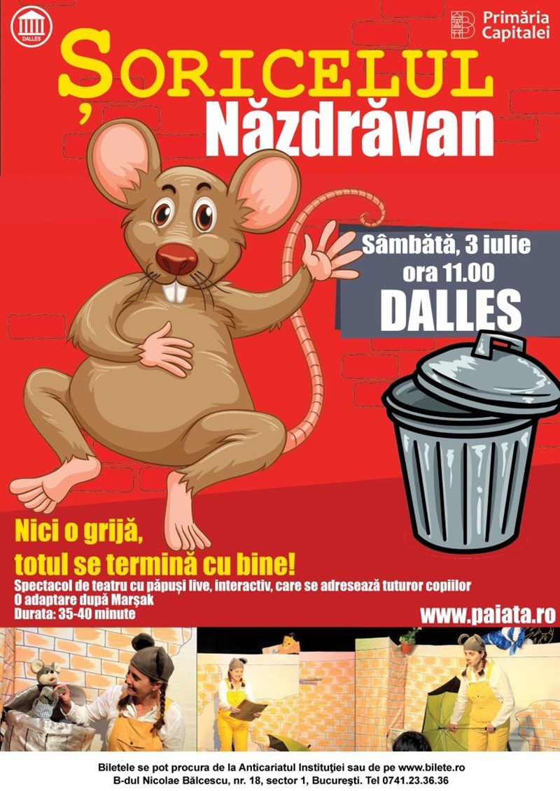 bilete Soricelul Nazdravan