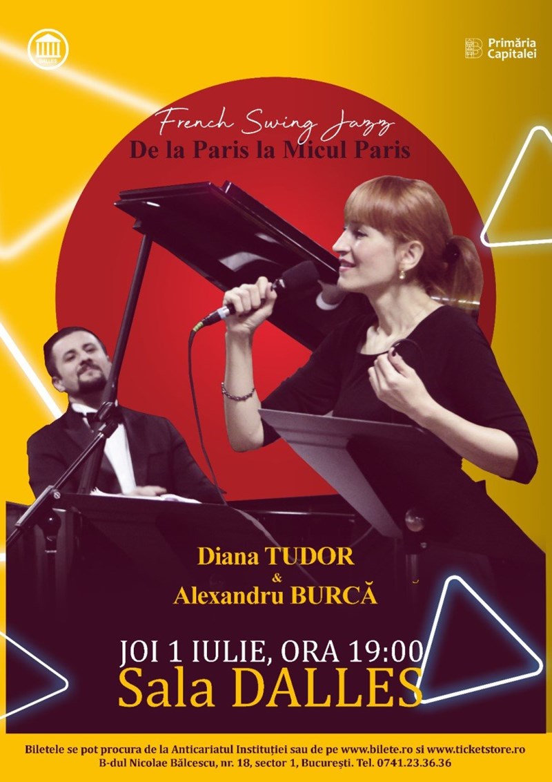 bilete French Swing Jazz and Tango - De la Paris la Micul Paris
