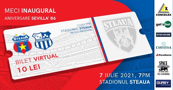 Bilete virtuale CSA Steaua