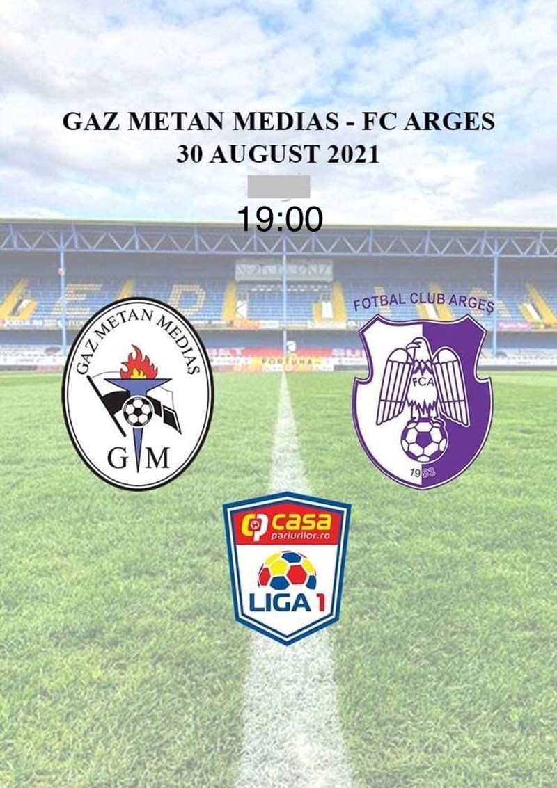 bilete Gaz Metan Medias - FC Arges - Casa Liga 1
