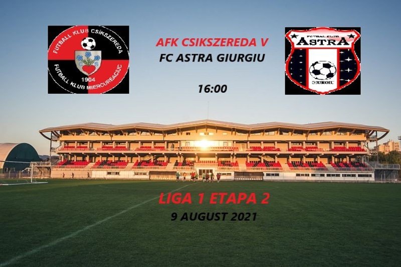 bilete AFK Csikszereda - AFC Astra