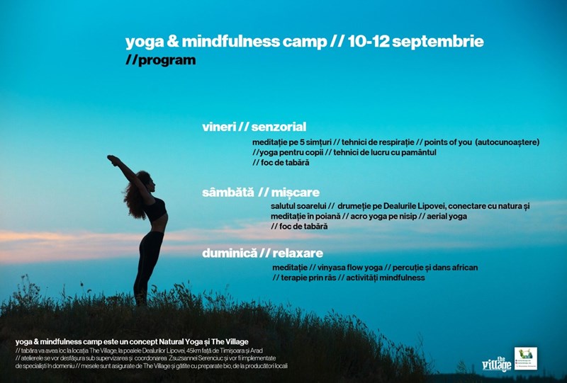 bilete yoga & mindfulness camp